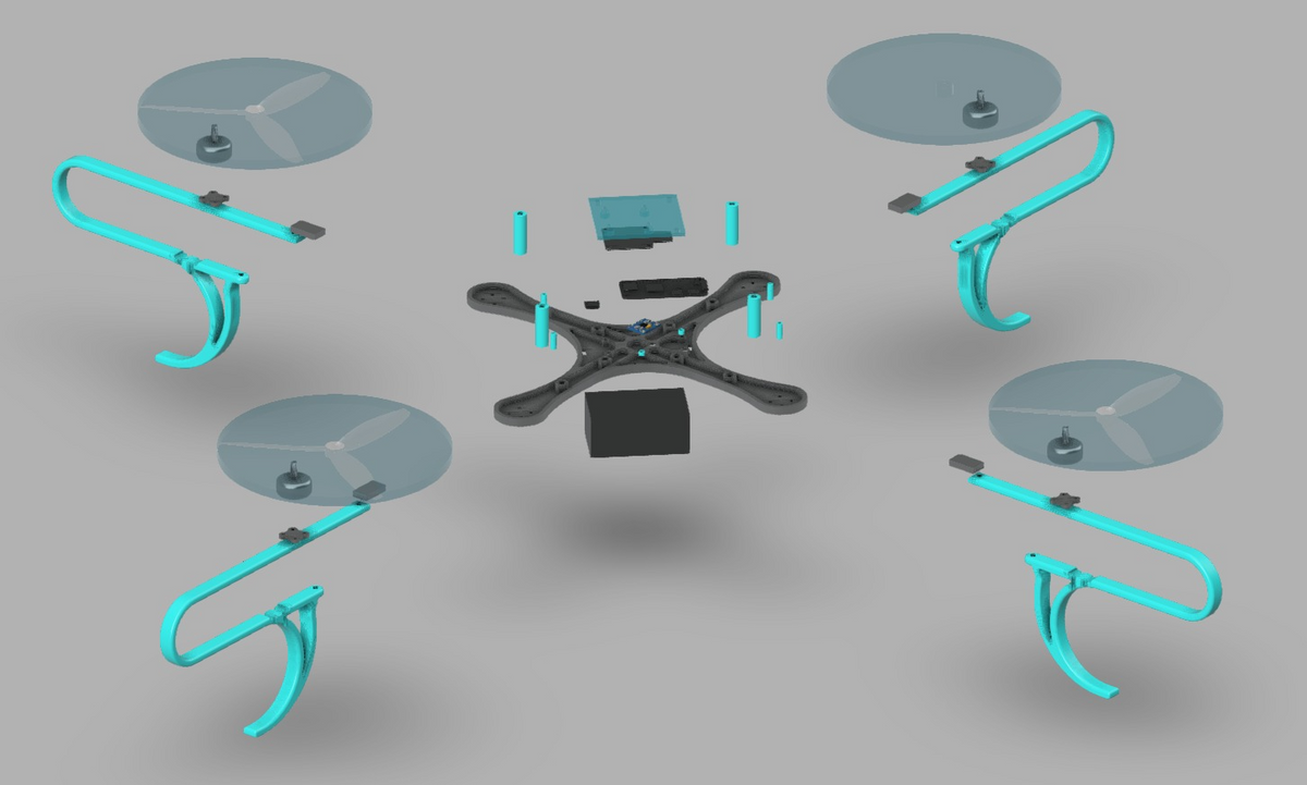 3D Printed Drone Competition - FRC 1351