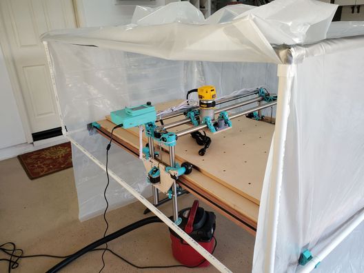 3D Printed CNC Router